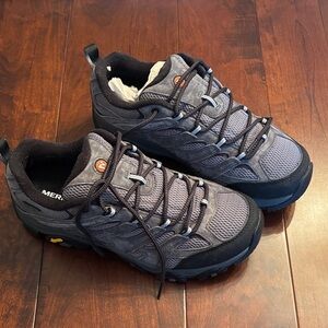 Merrell Men's Black and Gray Athletic Shoes